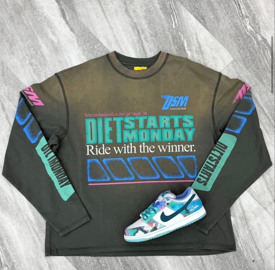 Diet Starts Monday LS Tee